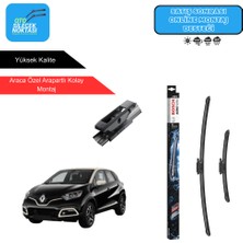 Renault Captur Uyumlu 2012-2015 Bosch Aerotwin Araca Özel Ön Silecek Takımı 650-340MM