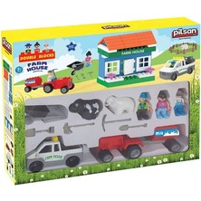 03 615 Double Blocks Çiftlik Seti -Pilsan