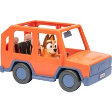 Bluey 17661 Bluey 4x4 Büyük Araç ve Chilli Figür Set