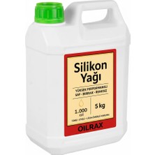 Oilrax Silikon Yağı 1000 Cst 5 Litre