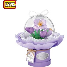 LZ1297 Loz  Ledli Orkide Buketi  Block Oyuncak 272 Parça
