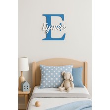 Harf ve Isim Temalı Yenidoğan - Bebek Kapı Süsü , Duvar Panosu