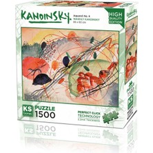 22031 Aquarell No:6 1500 Parça Puzzle -Ks