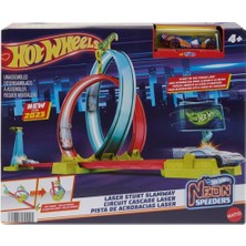 HPC05 Hot Wheels Neon Yarışlar Çifte Çemberde Yarış Seti