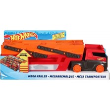 GHR48 Hot Wheels Mega Tır (Kırmızı-Turuncu)