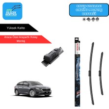 Skoda Scala Uyumlu 2019-2025 Bosch Aerotwin Araca Özel Ön Silecek Takımı 650-450MM