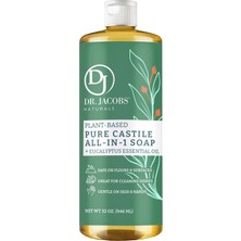 Dr. Jacobs Naturals Okaliptüs Özlü Çok Amaçlı Bitkisel Kastil Sabun 946ML