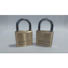 Ersa Doras 30 mm 2 Li Sarı Pas Sistem Asma Kilit