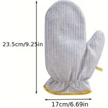 Just Cheap Store Alüminyum Folyo Yüzeyli Çok Amaçlı Bulaşık ve Fırın Eldiveni