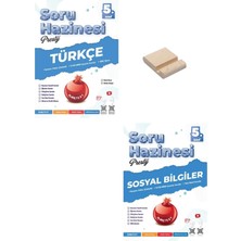 Nartest Yayınları 5. Sınıf Prestij Türkçe ve Sosyal Bilgiler Soru Hazinesi + Telefon Tutucu