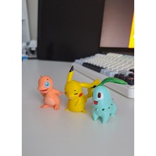 Gonulella Pikachu Pokemon 3 Lü Set Figür