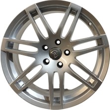 Tork Jant 4 Adet TORK-9033 8*18 5*112 ET45 66.45 Sılver Jant (Takım)