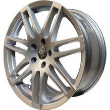 Tork Jant 4 Adet TORK-9033 8*18 5*112 ET45 66.45 Sılver Jant (Takım)
