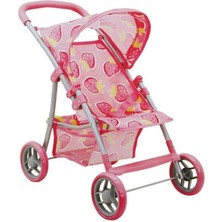 09324 Çilek Desenli 4 Tekerlekli Puset -Sunman