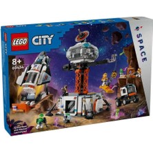60434 LEGO City Uzay Üssü ve Roket Fırlatma Rampası 1422 Parça +8 Yaş