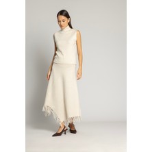 Nisan Triko Taşlı Triko Top