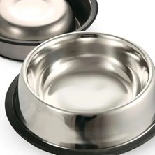 Melfxxl Paslanmaz Çelik Evcil Hayvan Kasesi