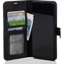 Eonaks Realme 12 4g Hakiki Deri Cüzdanlı Kapaklı Cüzdan Kaliteli Lüks Kılıf