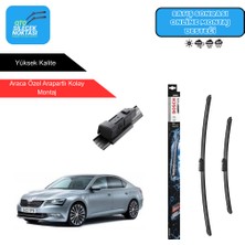 Skoda Superb Uyumlu 2015-2023 Bosch Aerotwin Araca Özel Ön Silecek Takımı 650-450MM