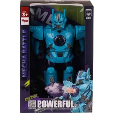 DF-6052 Işıklı ve Müzikli Buhar Atan Robot -Vardem Oyuncak