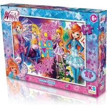 WINX113 Ks Winx / 200 Parça Puzzle