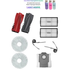 Ropalde Roborock Saros 10R Robot Süpürge Uyumlu 9'lu - Yedek Parça Seti