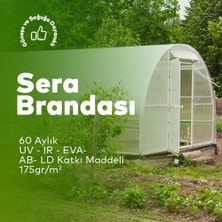 Ekonet Sera Brandası 175 Gr/m² – 60 Ay Uv Ir Eva Katkılı, Fitilli Kenar, Paslanmaz Kapsüllü