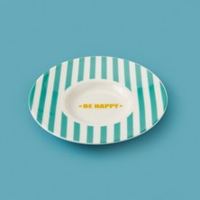 Matmel Kitchen Be Happy Çay Tabağı - Yeşil - 13 cm