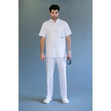 Almesta MM981-978 - Erkek Hakim Yaka Kısa Kollu Alpaka Takım