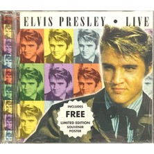 Plak İstasyonu (Plak Değildir CD Dir) CD Elvis Presley Live CD