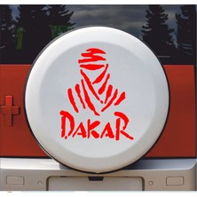 Sticker Dizayn Dakar Sticker - 4x4 Off Road Adventure Sticker - Araba Oto Motosiklet Karavan Cam Sticker - 00074
