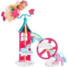 Storemax 105733700, Evi Dünyası, Birçok Işleve Sahip Büyülü Oyun Seti, 2 Tek Boynuzlu At Figürü, 12CM