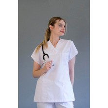 Almesta MM1019-1020 - Kadın Zarf Yaka Kısa Kollu Alpaka Takım