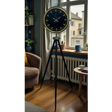 Sylar Nostalji Şık Tasarım Tripod Ayaklı Saat