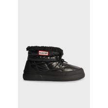 Hunter Apres Ski Termal Kadın Siyah Kısa Kar Botu Kadın Siyah Kısa Kar Botu Hfrw0011252-Blk