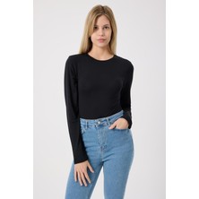 Polo State Kadın Basic Body Siyah