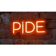 Pide Neon LED Duvar Aydınlatması