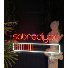 Sabrediyor Yazılı Neon LED