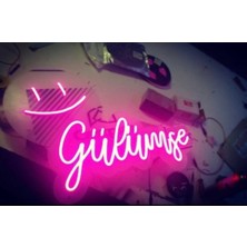 Gülümse Yazılı Neon LED