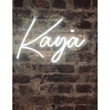 4 Karakter Isimli Neon Yazı