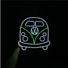 Neon LED Gece Lambası Hippy