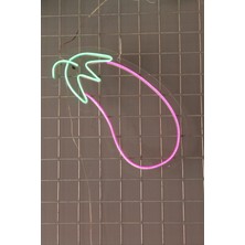 Neon Tabela Neon Dekoratif Duvar Aydınlatması Sebze