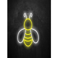 Arı Neon LED Işıklı Dekoratif Duvar Aydınlatması