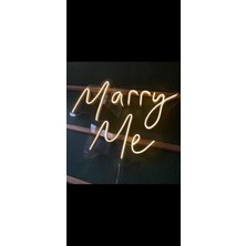 Marry Me Tasarımlı Neon LED