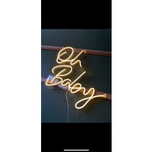 Oh Baby Tasarımlı Neon LED