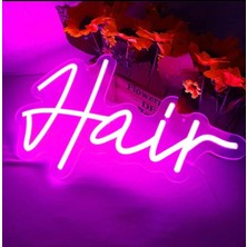 Hair Neon LED Yazı