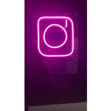 Instagram Logosu Neon LED Tabela