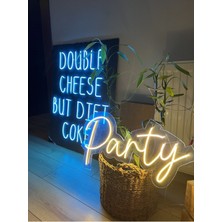Party Neon LED Duvar Dekorasyonu