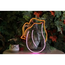Neon Tabela Neon Dekoratif Duvar Aydınlatması Dil