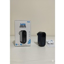 abnturk Akım Korumalı Priz 1 Adet Standart Priz Girişi, 1 Adet Type-C Çıkışı ve 2 Adet Usb-A Çıkışı Barındırır